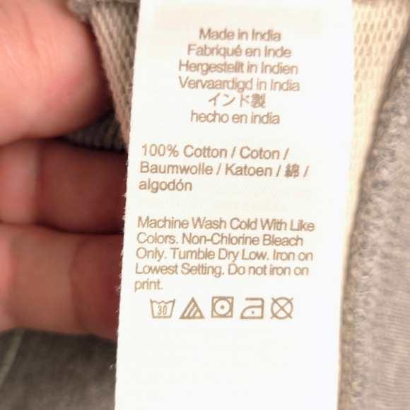 J Crew Graphic Sweatshirt Mallard Duck Print Crewneck Pullover Men's XL Gray - Picture 3 of 7